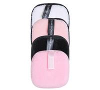 Makeup Remover Pads - 10.3 x 10.2 x 1.3 cm, Reusable, Washable Facial Cleansing Eco Pads, 4 Wipes for Facial Cleansing, Comfortable Soft Face Pad, Microfibre Cloths and Accessories
