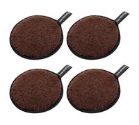 Makeup Remover Pads 4Pcs Soft Flocking Sponge for Facial Cleansing