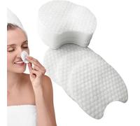 Makeup Remover - Pads Natural Soft Facial Rounds for Gentle Cleansing, Skin Comfort Support with Smooth Texture, Beauty Care Pads for Women Girls All Skin Types Home Travel Cosmetic Routine 80 Count P