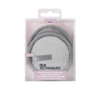 Makeup Remover Pads Reusable Plus Dual-Sided by Real Techniques for Women - 2 Pc Pads
