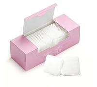 Makeup Remover XL Face Cotton Pads 100 Count, Soft Thick Double Sided Facial Cleansing Pads for All Skin Types, Gentle on Eyes Lips & Face, Lint-Free