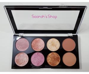 Makeup Revolution Blushes Highlighter Bronzer Palette GOLDEN SUGAR 2 Rose Gold