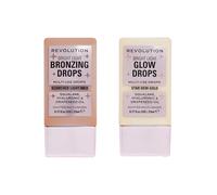 Makeup Revolution Bronze and Glow Drop Duo (Various Shades) - Bronze Scorched