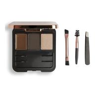 Makeup Revolution, Brow Sculpt Kit, Dark, 2.2 g