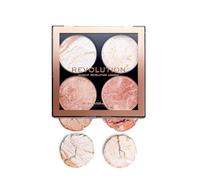 MakeUp Revolution - Cheek Kit - Contouring & Highlighting Palette - Multicoloured, Shimmery, Full Coverage