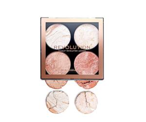 MakeUp Revolution - Cheek Kit - Contouring & Highlighting Palette - Multicoloured, Shimmery, Full Coverage