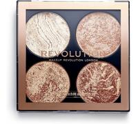 Makeup Revolution Cheek Kit, Face Bronzer & Highlighter Palette, Highly Pigmente
