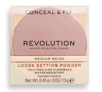Makeup Revolution Conceal & Fix Loose Setting Powder - 0.45 oz