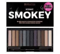 Makeup Revolution - Eye shadow Palette - Iconic Smokey