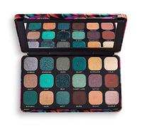 Makeup Revolution, Forever Flawless Eyeshadow Palette, Gekühlt mit Cannabis sativa, 18 Farbtöne, 19.8g, Chilled