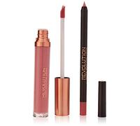 MAKEUP REVOLUTION Grandee Retro Luxe Matt Lip Kit, Pack of 2