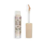 Makeup Revolution IRL Filter Finish Concealer, Medium to Full Coverage, Matte Finish, C0.1, Fair Skin Tones, 6g