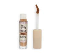 Makeup Revolution IRL Filter Finish Concealer, Medium to Full Coverage, Matte Finish, C12.5, Medium/Dark Skin Tones, 6g