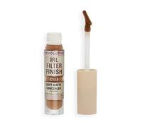 Makeup Revolution IRL Filter Finish Concealer, Medium to Full Coverage, Matte Finish, C13.5, Dark Skin Tones, 6g