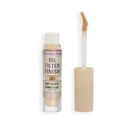 Makeup Revolution IRL Filter Finish Concealer, Medium to Full Coverage, Matte Finish, C8.5, Medium Skin Tones, 6g