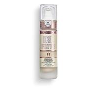 Makeup Revolution IRL Filter, Longwear Foundation, Medium to Full Coverage, Matte Finish, 16 Hour Wear, F1, Fair To Light Skin Tones, 23ml