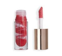 Makeup Revolution, Lip Swirl Ceramide Gloss, Lipgloss, Bitten Red, 4.5ml