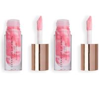 Makeup Revolution, Lip Swirl Ceramide Gloss, Lipgloss, Sweet Soft Pink, 4.5ml (Pack of 2)