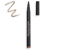 MAKEUP REVOLUTION - MICRO BROW PEN - Eyebrow pen - LIGHT BROWN