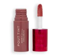 Makeup Revolution, Pout Tint, Lightweight Lip Tint, Buildable Colour, Hydrating Formula with Gloss to Stain Finish, Nude Dreams, 3ml