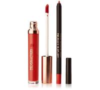 MAKEUP REVOLUTION Regal Retro Luxe Matt Lip Kit, Pack of 2