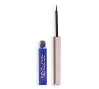 Super Flick Liquid Eyeliner Makeup Revolution Blue One Size