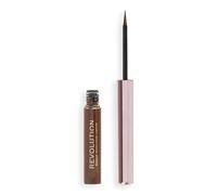 Makeup Revolution Super Flick Liquid Eyeliner 2.4ml (Various Shades) - Brown