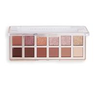 Makeup Revolution, The True Icon Bronze Eyeshadow Palette, Cream, Matte & Shimmer Finishes, 12 Blendable Shades