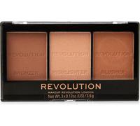 Makeup Revolution Ultra Sculpt and Contour Kit Ultra Light/Med C04, Mixed, 10.8