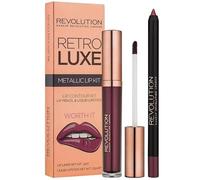 Revolution Retro Luxe Metallic Lip Kit Worth It