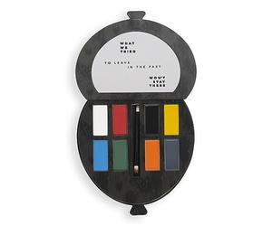 Makeup Revolution X IT Clown Artist Paint Set, 8 Pigmented Eye and Face Paints With Brush