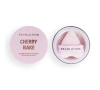 Makeup Revolution, Y2K Baby Cherry Bake Loose Powder & Puff, Face Baking Powder with Applicator, Universal Shade, Cherry Pink, 3.2g