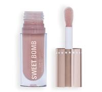 Makeup Revolution, Y2K Baby Sweet Bomb Lip Gloss, High Shine & Sparkle Finish, Strawberry Swirl Nude, Nude Mauve Gloss, 4.5ml