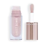 Makeup Revolution, Y2K Baby Sweet Bomb Lip Gloss, High Shine & Sparkle Finish, Vanilla Ice White Holo, Clear Gloss, 4.5ml