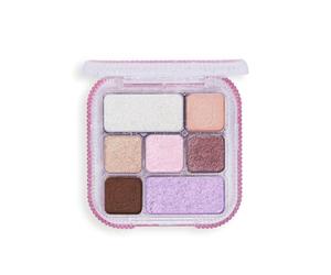 Makeup Revolution, Y2k Baby Ultimate Eyeshadow Palette, 7 Ultra-Pigmented Shades, 00's Angel, 52g