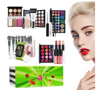 Makeup Set | Cosmetics Set - Multipurpose Make up Starter Bundle for Adults, Men, Women, Makeup Artist, Beautician
