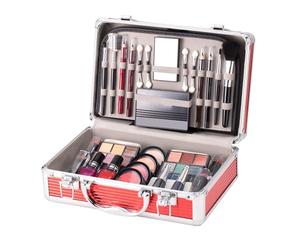 Makeup Set for Beginners, Makeup Kit for Teenagers | Beginner Kit with Case | Eye Shadow, Blush, Eyebrow, Lipstick, Nail , Eyebrow Brush for the Gods