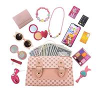 Makeup Set for Girls | Laptop Bag for Symbolic Play | Girls Wallets - Shopping New Year Gift Daily Use Indoor Outdoor Holiday Performance