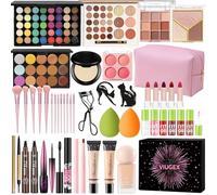 Makeup Set for Women, All in One Makeup Full Kit for Teenage Girls, Make Up Gift Set, Makeup Bundle with Primer Foundation Eyeshadow Palette Concealer Blush Lip Gloss Eyeliner Mascara Cosmetic Brushes