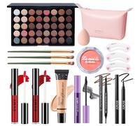 Makeup Set for Women, Makeup Full Kit for Beginners & Professionals, Travel Makeup Set for Teens & Adults, Makeup Gift Set for Girls, Eyeshadow Palette, Lip Gloss, Face & Eye Make up