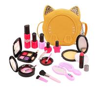 Makeup Set - Kids Makeup Set | Pretend Makeups Sets For Girls | Cartoon Princess Cosmetics Kit | Girls Makeups Kit With Eye Shadow, Lipstick, Nail Polish, Children Role Play Toy For Hands On Ability