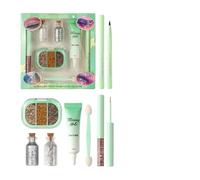 Makeup Set - Waterproof Cosmetics with Liner, Shimmer Under Eye Shadow Makeup, Complete Kit for Women Beginner Travel Daily Party Holiday Birthday Dating Wedding Bar Performance, Long Lasting Beauty