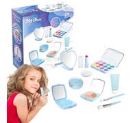 Makeup Sets for Girls - 6.1 x 5.51 x 2.36 Inch Large Box, Realistic Cosmetic Assortment, Soft Touch Beauty Set, Promotes Imaginative Styling Game, Indoor Role Scenes, Family Activity