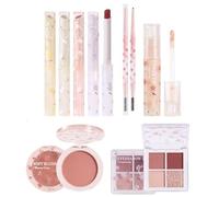 Makeup Sets for Women - Professional Makeup Set, Travel Makeup Set, Multipurpose Makeup Sets for Women | Durable, Waterproof 8-Piece Makeup for Women, set, 21,5 x 21,5 x 3 cm, See description
