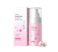 Makeup Setting Spray, JAPAN SAKURA Dewy Setting Mist Long-Lasting Waterproof Sweatproof, Lightweight Hydrating Setting Facial Mist for Oil Control & Glowing Skin, To Keep Makeup Intact