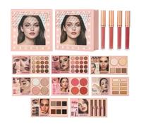 Makeup Shadow Kit With 8 Pages With Highlighter, Blush, Contour