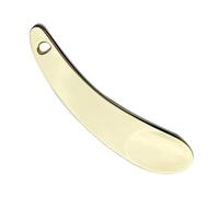 Makeup Spatula, Compact Reusable Creams Spatula with Tooth Spoons Shaped, Eco-Friendly Zinc Alloy Cream Spoon for Lotion, Eye Cream Use, Skin Care Tool, 2.13×0.51 Inches