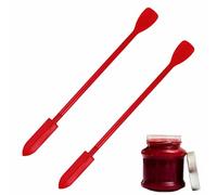 Makeup Spatula, Mini Spatula, Silicone Spatula - Practical Design, 2 Pieces, Makeup Spatula, Cosmetic Spatula, Reusable Beauty Spatula, Spatula