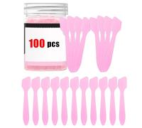 Makeup Spatulas Mini 100 Pieces Flat Head Portable Applicator Tool