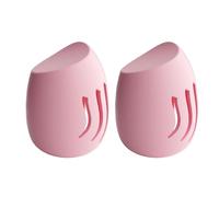 Makeup Sponge Case,2-piece Dust Proof Storage Organizer | Makeup Sponge Holder Case | for Countertop Toiletry Bathroom Daily Women